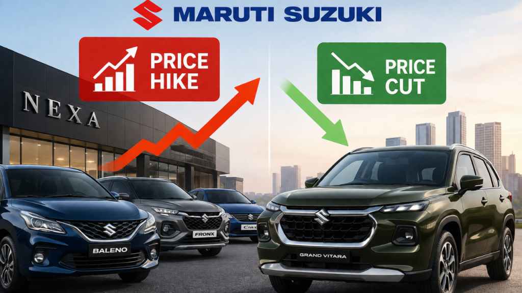 Maruti Suzuki Announces Price Update: Some NEXA Models Become Costlier, Grand Vitara Gets Cheaper